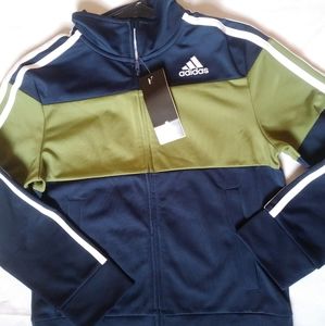 ADIDAS ZIP UP SWEATER